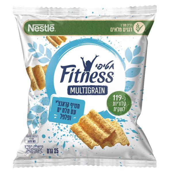 חטיף פיטנס מולטיגריין מלח ים ופלפל