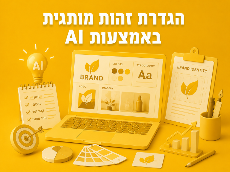 הגדרת זהות מותגית באמצעות AI