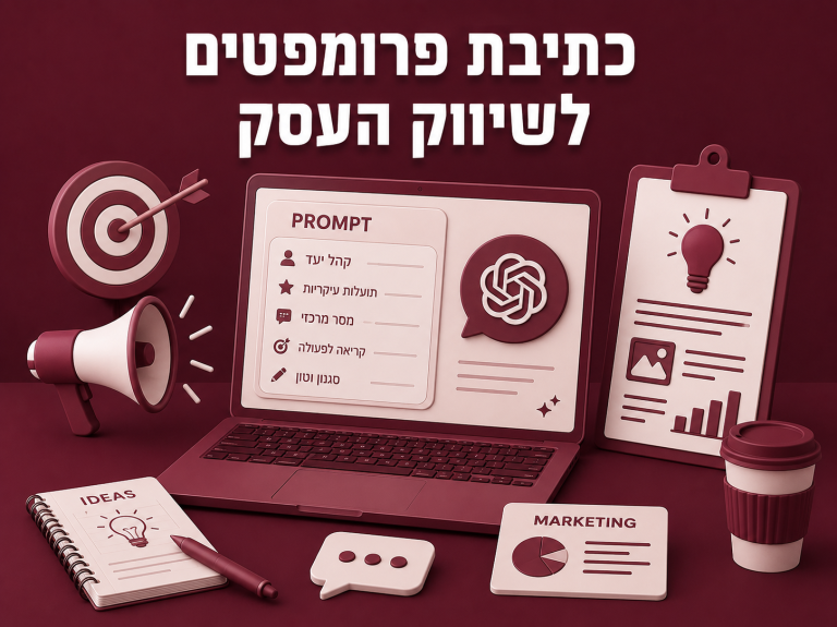 כתיבת פרומפטים לשיווק העסק