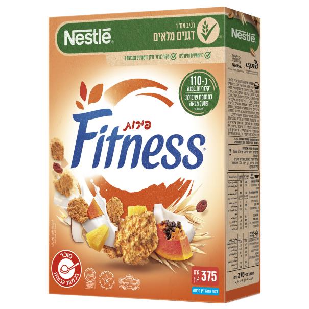 פיטנס פירות 375 גרם