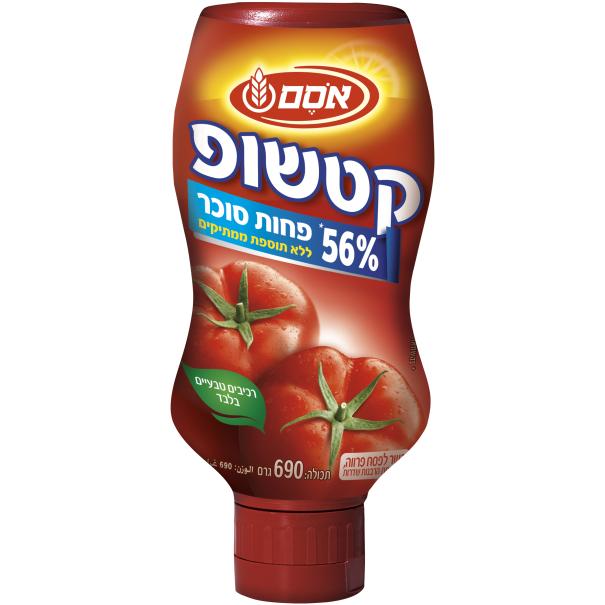 קטשופ מופחת סוכר כשל"פ