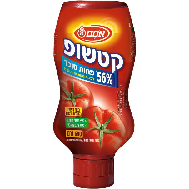 קטשופ מופחת סוכר כשל"פ