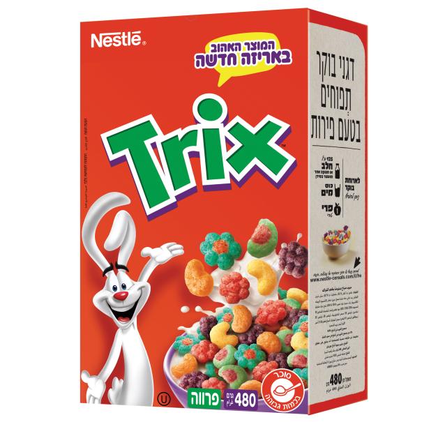 דגני בוקר טריקס בטעם פירות