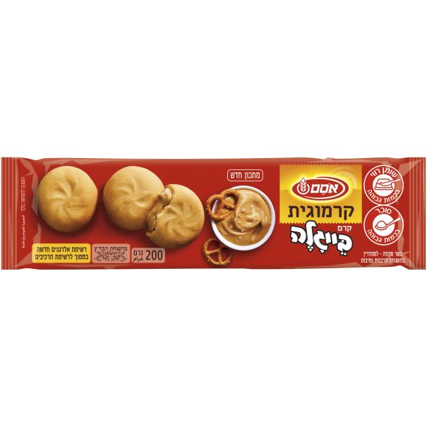קרמוגית במילוי בטעם קרם בייגלה
