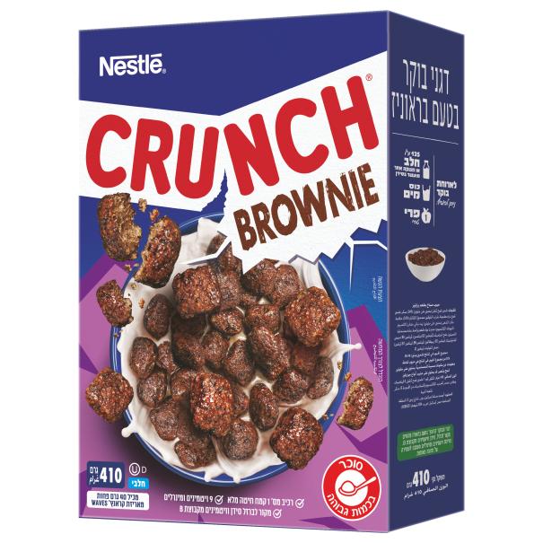 קראנץ בראוני 18*410גרם