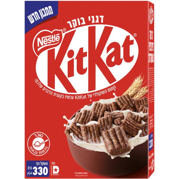 דגני בוקר קיטקט 14*330גרם