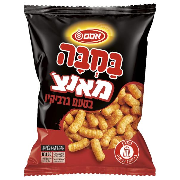 חטיף במבה מאנצ' ברביקיו 60 גרם