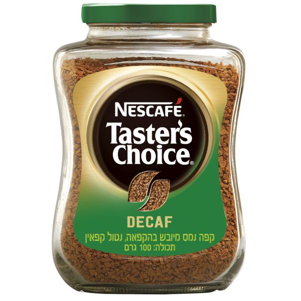 טייסטרס צ'ויס נטול קפאין