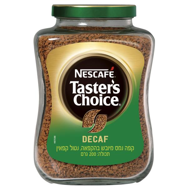 טייסטרס צ'ויס נטול קפאין