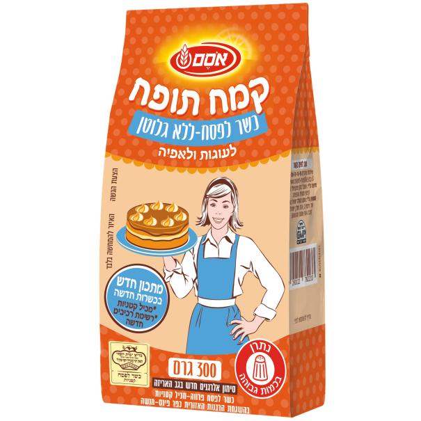 קמח תופח ללא גלוטן