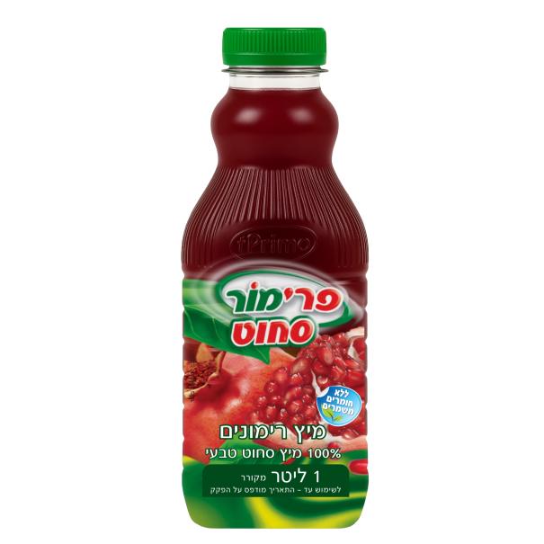 מיץ רימונים 100% סחוט טבעי