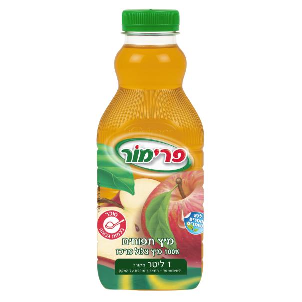 מיץ תפוחים צלול 1 ליטר