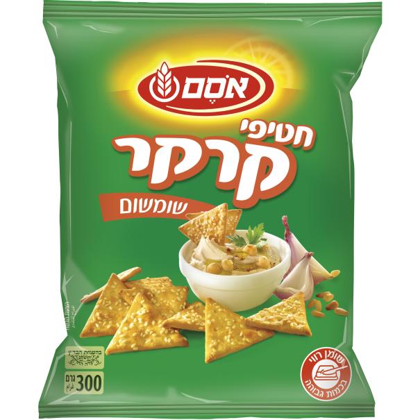 חטיפי קרקר שומשום