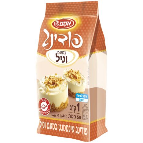 אינסטינט פודינג וניל 1 ק"ג כלפ
