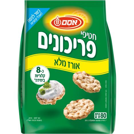 חטיפי פריכונים טבעי כלפ