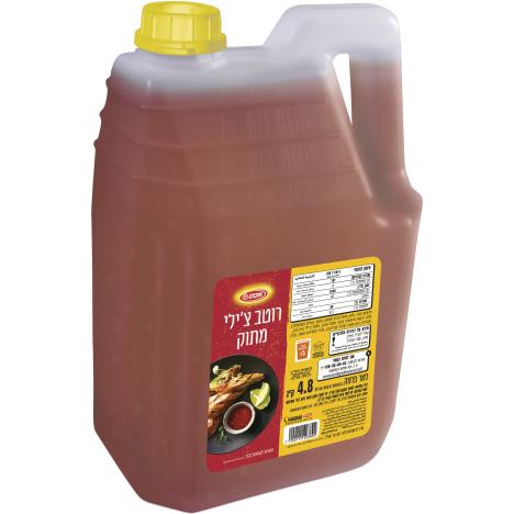 אסם רוטב צ'ילי מתוק חדש 2*4ליטר