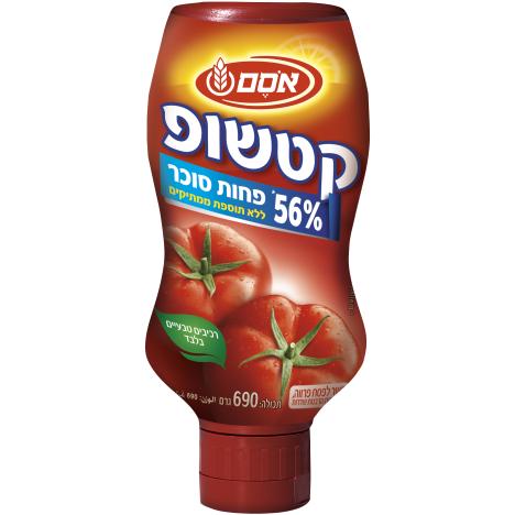 קטשופ מופחת סוכר כשל"פ
