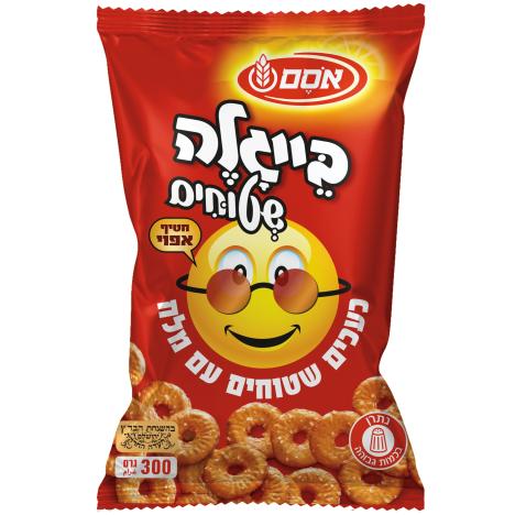 בייגלה שטוחים עם מלח