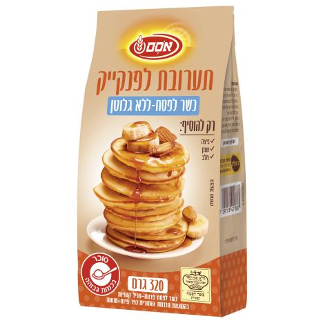 אסם תערובת לפנקייק ללא גלוטן 12*320גרם