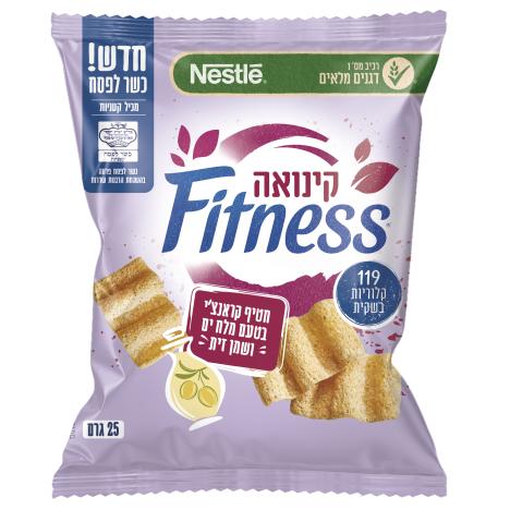פיטנס ח.קינואה מלח ים ושמן זית כלפ24*25ג