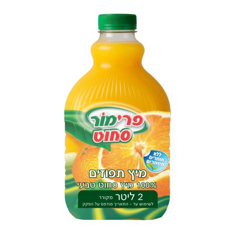 מיץ תפוזים 100% סחוט טבעי