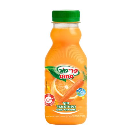 מיץץ תפוזים וגזר 100% טבעי