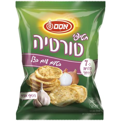 חטיפי טורטיה שום בצל