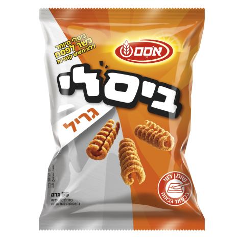חטיף ביסלי בטעם גריל כשר לפסח