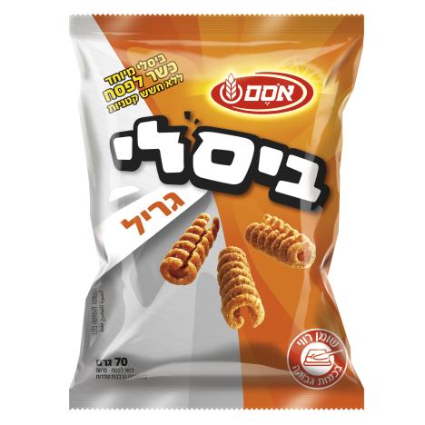 חטיף ביסלי בטעם גריל כשר לפסח