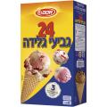 גביעי גלידה ממותקים
