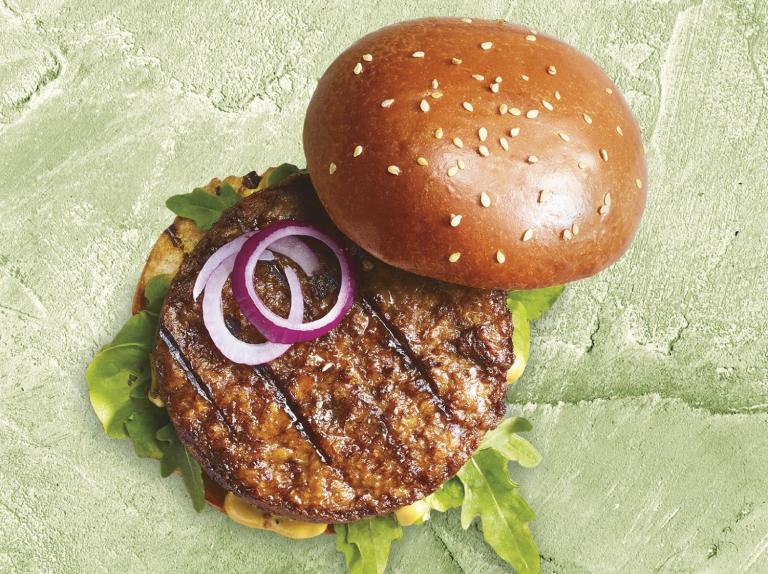 המבורגר מקסיקני טבעוני